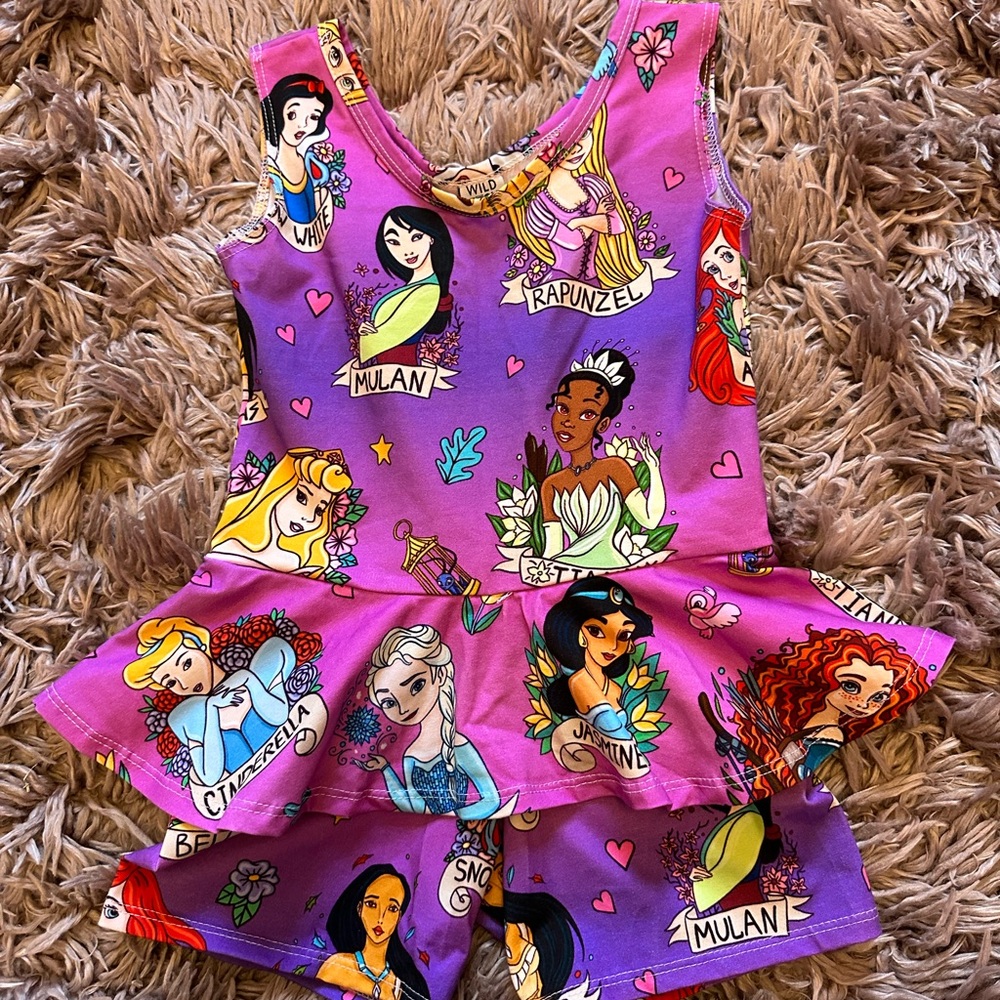 Wild rich kids princess romper